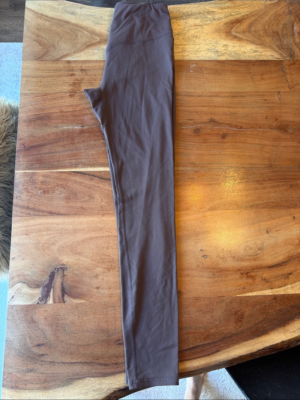 Garage Woman’s Brown High-Waist Leggings
